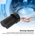 450V AC Double Start Capacitor - CBB60 5+3UF Double Motor Run Capacitor for Semi-Automatic and Automatic Washing