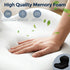 BANKQF Seat Cushion for Office Chair and Car, L-Shaped Ergonomic Car Seat Cushions, Memory Foam Chair Cushion, Lumbar