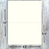 5.5" 8.5" 80 lb 100 Pack Hamilco Blank Greeting Cards and Envelopes x Folded Cream Card stock Cover