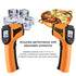 Laser Infrared Thermometer Non-Contact Digital Temperature Gun, -50°C to 400°C for Industrial and Kitchen