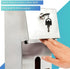 ZSHIGANMA Commercial (1) Double Rolls Toilet Paper Dispenser Holder,Heavy Duty Stainless Steel Tissue Dispenser Wall