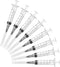 5ml/cc Lab Supplies with Luer Lock 22 Ga, Individually Wrapped (100 Pack)