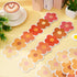 Whaline 24Pcs Groovy Retro Hippie Flower Magnetic Bulletin Board Border for Office Classroom Decor