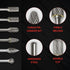 S&F STEAD & FAST Carbide Burr with 1/4” Shank, 1/2” Cutter Dia, Professional Grade Tungsten File for Metals, Rotary File