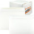 Cashier Depot 100 Booklet Envelopes, 10" x 13" (Open Side), Heavy 28lb Paper, Gum Flap, White