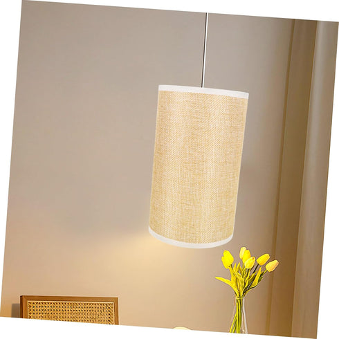 15x15cm OSALADI Ceiling Light Shade Wall Light Shades Drum Lamp Shade, Small Lamp Shade Lamp Cover Replacement
