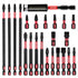 Impact Tough Magnetic Mixed 23Pack Insert Driver Bits, S2 Alloy Steel Screwdriver Power Bits Set with Magnetic Bit