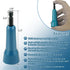 Wire Twisting Spinner, Spin-Twist Wire Connector Socket Tool with 1/4" Chuck (Blue)