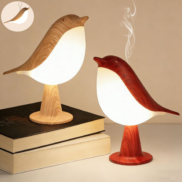 VoMii Bird Desk Lamp Set of 2, Small Table Lamp Cordless Touch