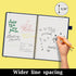 Halowrite Spiral Notebook, Lined Journal for Work, 6"x8.5", Hardcover with Pen Loop, 160 Pages, 100 GSM Thick Paper