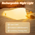 Dimmer Anywin Lying Flat Duck Night Light, Cute Light Up Duck Soft Silicone Nursery Night Lamp with Touch Control