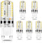 YGS-Tech G9 LED Bulb Dimmable, 4W (35W Halogen Equivalent), 3000K Warm White, G9 Base Bulb, 6-Pack
