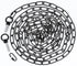 Skelang Pendant Light Fixture Chain 15 Feet, Lighting Chain with Link Locks, Heavy