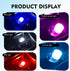 Qurbuns 5 PCS USB Plug Lights, LED Mini Round Night Lamp, Portable Decorative Lighting, Universal for Bedroom, Hallway