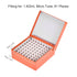 uxcell Centrifuge Tube Freezer Storage Box, 81 Places Waterproof Holder Rack for 1.8/2ml Microcentrifuge Tubes