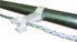 Field Guardian Pipe Clamp Insulator - White