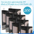 Jetec 200 Pcs Extra Large Binder Clips, 2 Inch Metal Paper Clips for Office Supplies