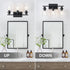 3 E26 Light Bathroom Light Fixtures Black Vanity Light Over Mirror Modern Farmhouse Wall Lighting Sconces Rustic