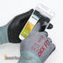 DEX FIT FN330 Nitrile Work Gloves, 1 Pair, Lightweight, Touch-Screen Compatible, Grey L