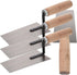 Yardwe Hand Tools 4pcs Concrete Trowel Set, Finishing Trowel, Putty Trowel, Margin Trowel for Construction