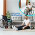 masteymoh 18.5x17.3x1.2 Inches Gel Seat Cushion for Long Sitting, Gel Cushions for Pressure Sores Relief, Cooling Gel