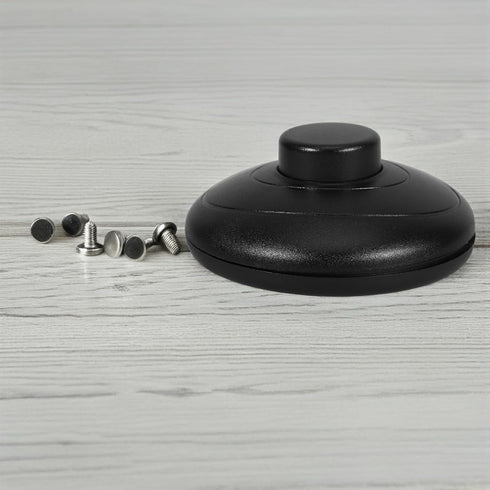 2pcs NUOBESTY Foot Pedal Push Switch Inline Lamp Control Switch Black Floor Lamp LED Light Control Foot Button