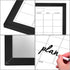 TORASO Dry Erase White Board & Monthly Calendar Board, Magnetic Whiteboard for Wall, Hanging Board for Office, Home
