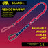 BearTOOLS Tool Lanyard with Buckle Strap, Clip Bungee Cord, Heavy Duty Screw Locking Carabiner, 2 Pack