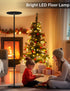 40W/2400LM Dimmable, 3 Modern LED Floor Lamp - Remote & Touch Control, Sky Torchiere Standing Lamp, Fully Color