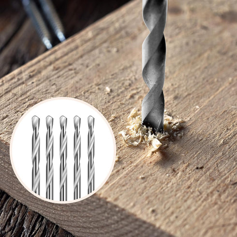 100 Pieces Micro Mini Drill Bit Set 0.3-1.6 mm Tiny Drill Bits Small Shank Full-Ground HSS Twist for High Speed Steel