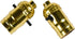 HQRP 2-Pack ON-Off Lamp Holder, E26 Bulb Light Socket, for Floor and