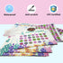 TSBSHum 18-Piece Potty Training Chart,Potty Training Sticker Chart for Girls,Made of Waterproof Paper,Helps Toddler