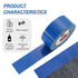 WELSTIK Professional Grade Duct Tape, Waterproof Duct Cloth Fabric for DIY and Repairs (Blue, 2" x 45 Yards)
