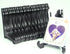 Black Plastic Easels with Locking Bar - Pack of 15 Pieces - 4"H