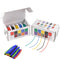 20 Gauge Wire Stranded Electrical Wire Kit, 20 AWG Flexible Silicone Tinned Copper Wires, 5 Colors 19.6ft Each