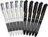 Maydahui 12PCS Retractable 3-in-1 Multicolor Ballpoint Pens, Thank You Pens for Office School Students Party