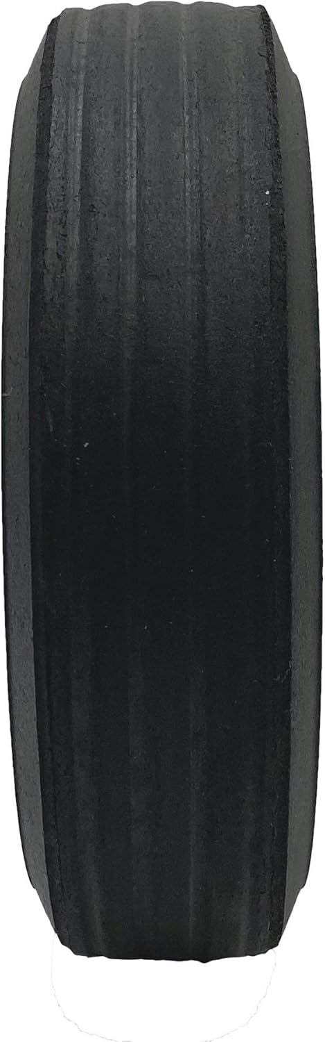 Rocky Mountain Goods Solid Rubber Hand Truck Wheel 8" X 2.25" - Flat Free Replacement Tire