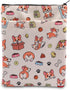 HOLLP Corgi Book Sleeve, Waterproof Zipper Pouch, Animals Gifts for Corgi Lovers, Birthday Christmas Gift
