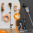 Trimmer, Trimmer, 2 Pack Weedeater Hanger, Heavy Duty Weed Eater Hanger Wall Mount, Garden Power Tool Holder