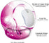 Meffort Inc Pink Heart Mouse Pad with Wrist Rest Support & Non-Slip Base, Durable Ergonomic Gaming Mousepad