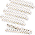 Weewooday 10 Pieces Terminal Block 12-Position Strip, 10 Amp 380 Volt White Screw Terminal Connector