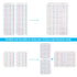 4PCS Breadboards Kit, 2PCS 830 Point and 2PCS 400 Point Solderless Breadboards for Proto Shield