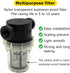 3/4" Female NPT in-Line Strainer with 100 mesh Stainless Steel Filter Screen (3/4“ 100 Mesh)