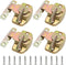 4 Pieces Metal Dining Table Locks, Buckles Latches Connectors Hardware Accessories