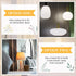 Honoson Lamp Kit for Repair, Replacement for Table Lamps with 3 Way Socket, Lamp Wiring Parts for Antique DIY Light