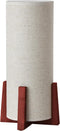 KUNJOULAM Modern Small Table Lamps, Nightstand Lamp with Linen Fabric Shade, 13.9"