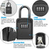Lock Box, Diyife Key Lock Box for 5 Keys, Portable 4-Digit Combination Waterproof Key Safe for Home Garage Office (2