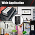 C&T Magnetic Glove Box Holder, Tissue Dispenser for Gloves, Towels, Wipes, Suitable for Wall Mounting