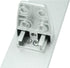 T-Shaped Sneeze Guard Clamp Bracket with Freestanding Base for Plexiglass or Acrylic Panel - 1 PC Assembled