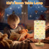 HAKSEIFA 3 Car Kids Table Lamp for Bedroom Boys Bedside Lamps Colors Wooden Nightstand Night Light with Cartoon Linen
